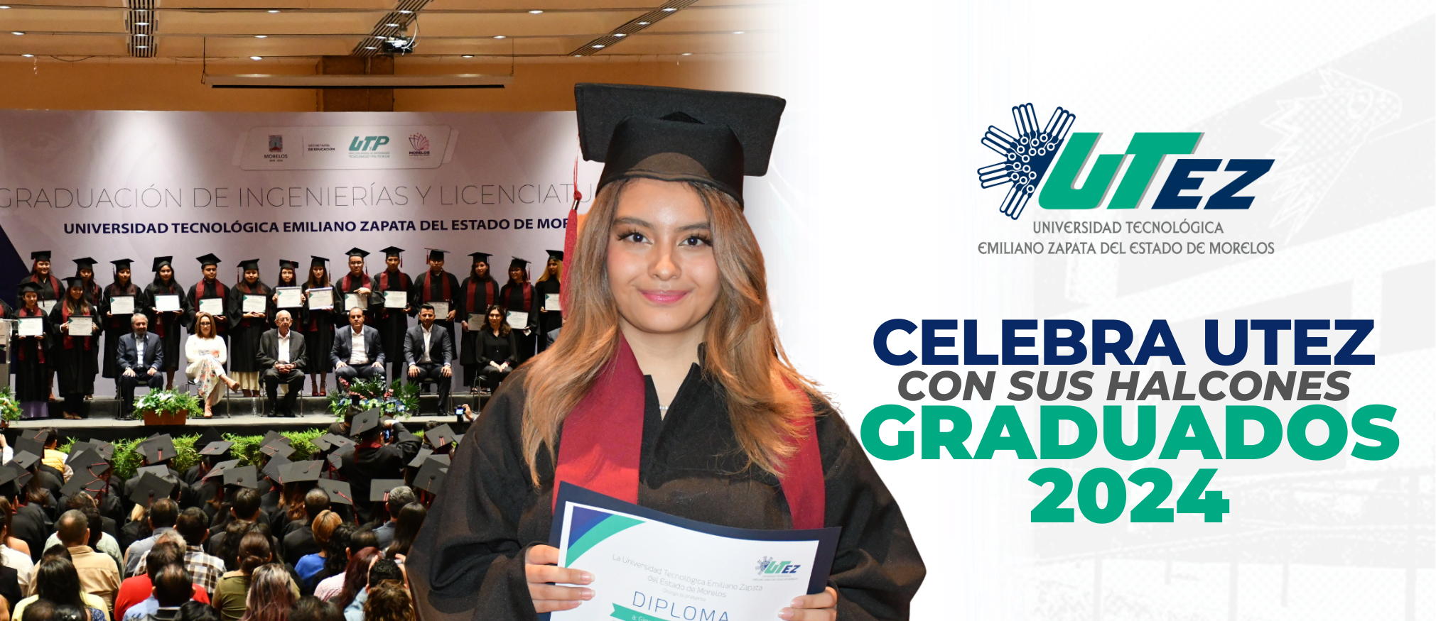 CELEBRA UTEZ CON SUS HALCONES GRADUADOS